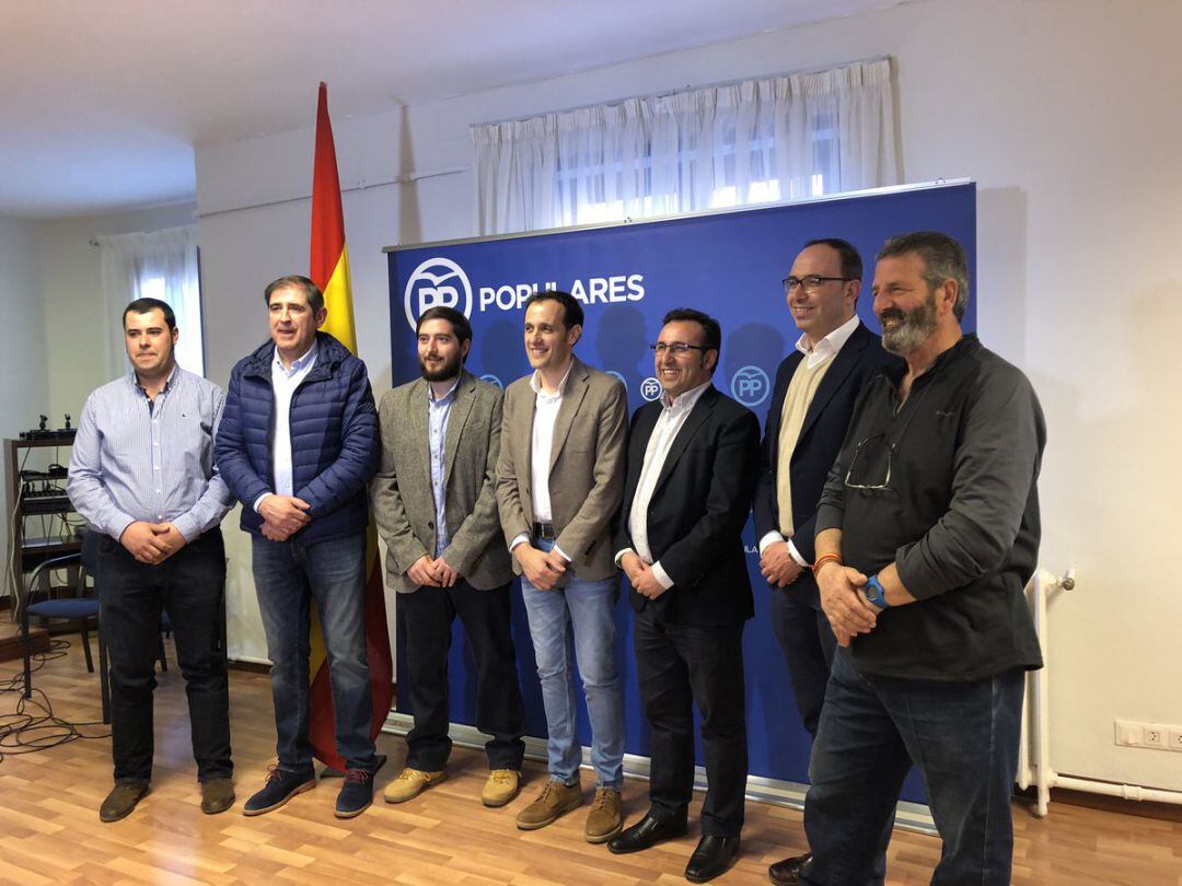 Los nuevos candiadatos del PP a varios municipios de la provincia