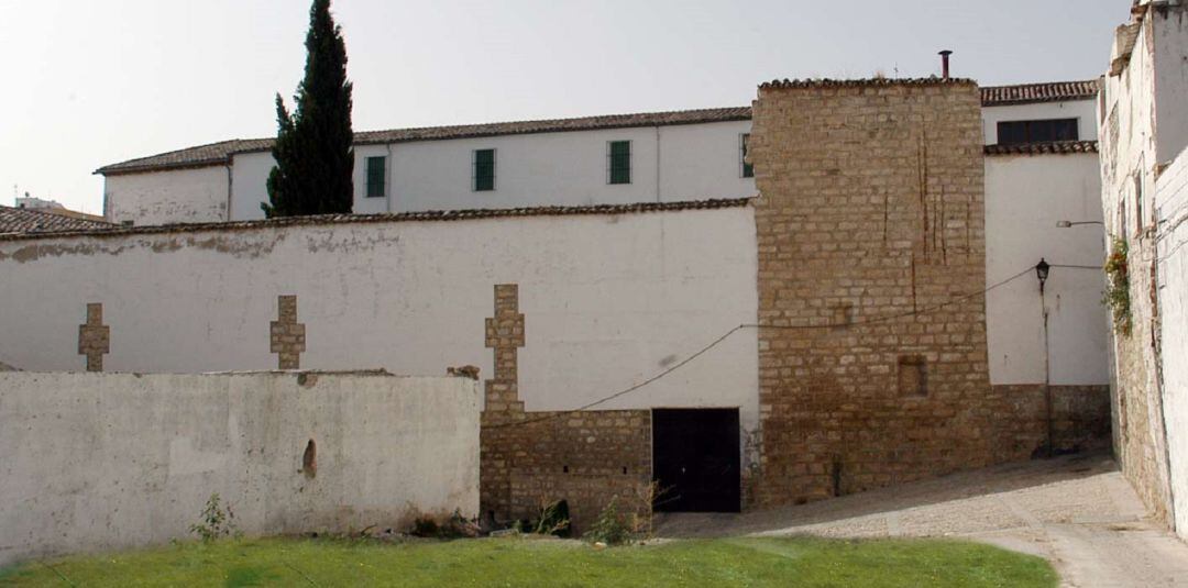 Parte trasera del Convento de Santa Clara, una de las zonas incluidas en la Judería de Jaén.