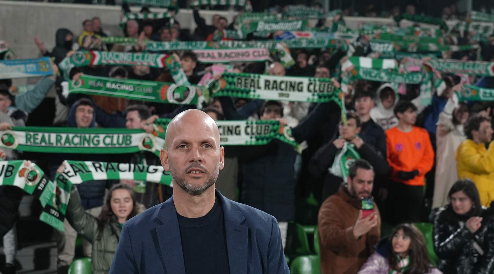 José Alberto López, entrenador del Racing.