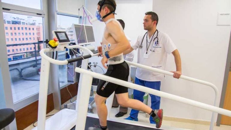 Les proves d'esforç són similars a les que passen els esportistes abans de firmar un contracte.