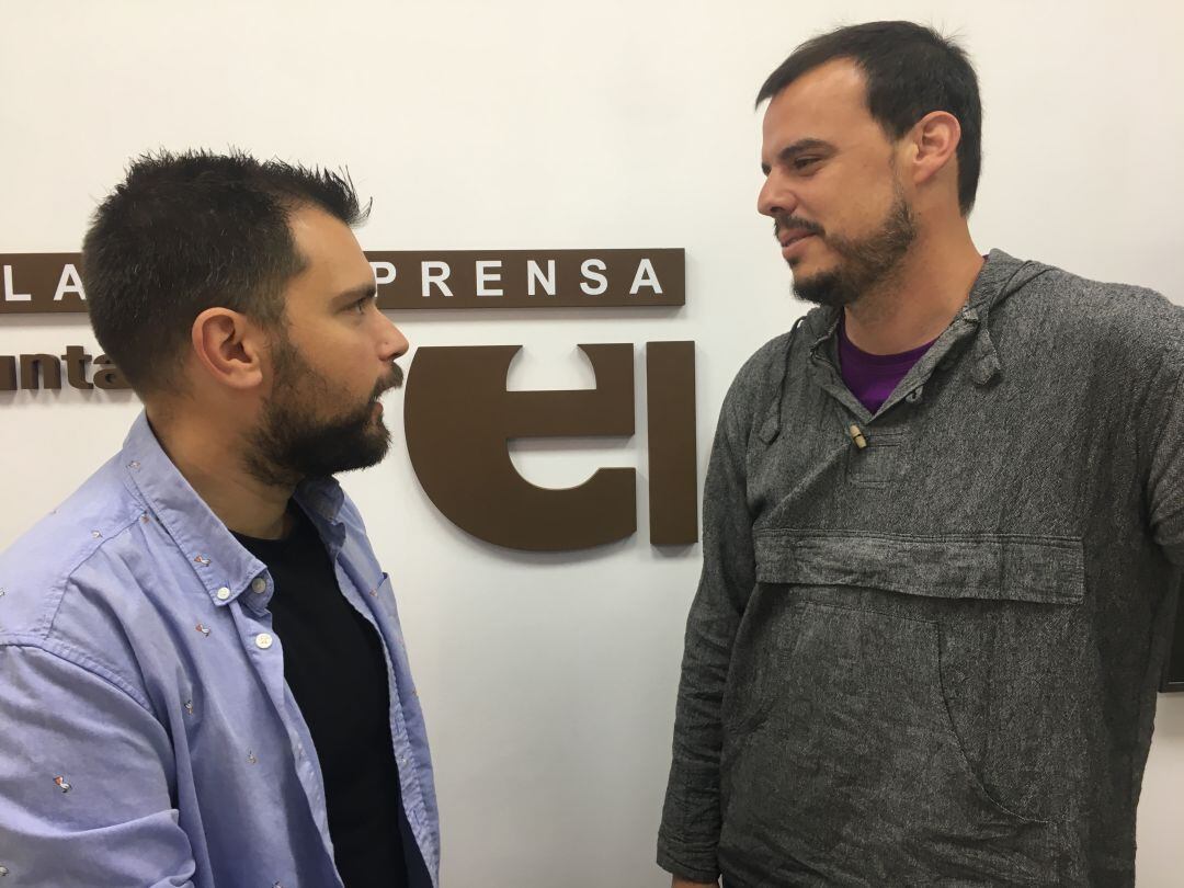 Javier Rivera e Iñaki Pérez en rueda de prensa