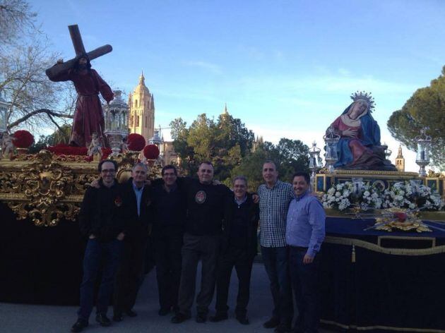 José Luis Huertas fue presidente de la Junta de Cofradías de Semana Santa de Segovia desde 1997 hasta 2007