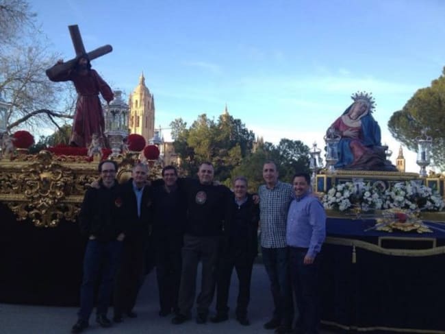 José Luis Huertas fue presidente de la Junta de Cofradías de Semana Santa de Segovia desde 1997 hasta 2007