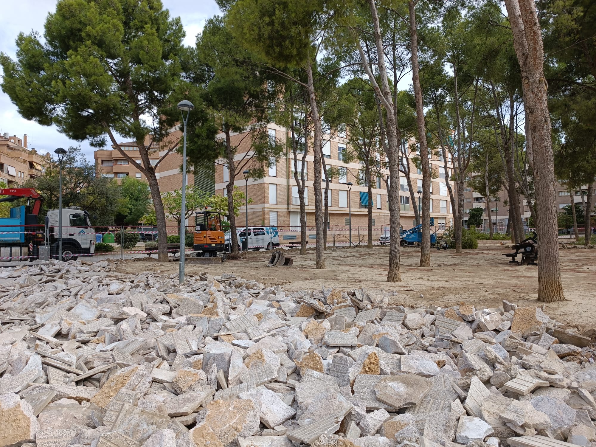 Tercera y cuarta fase del parque San Martín de Huesca