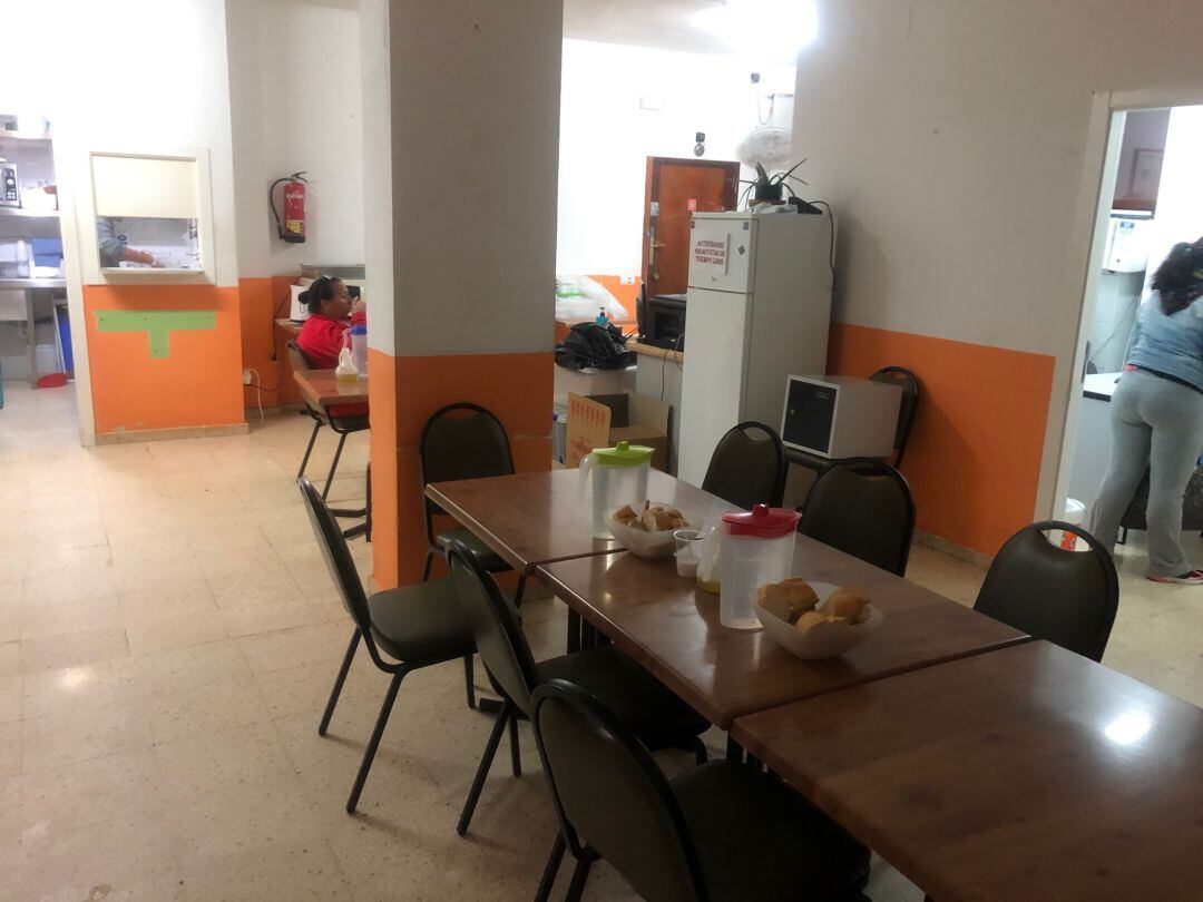 Imagen de archivo del comedor de Cáritas