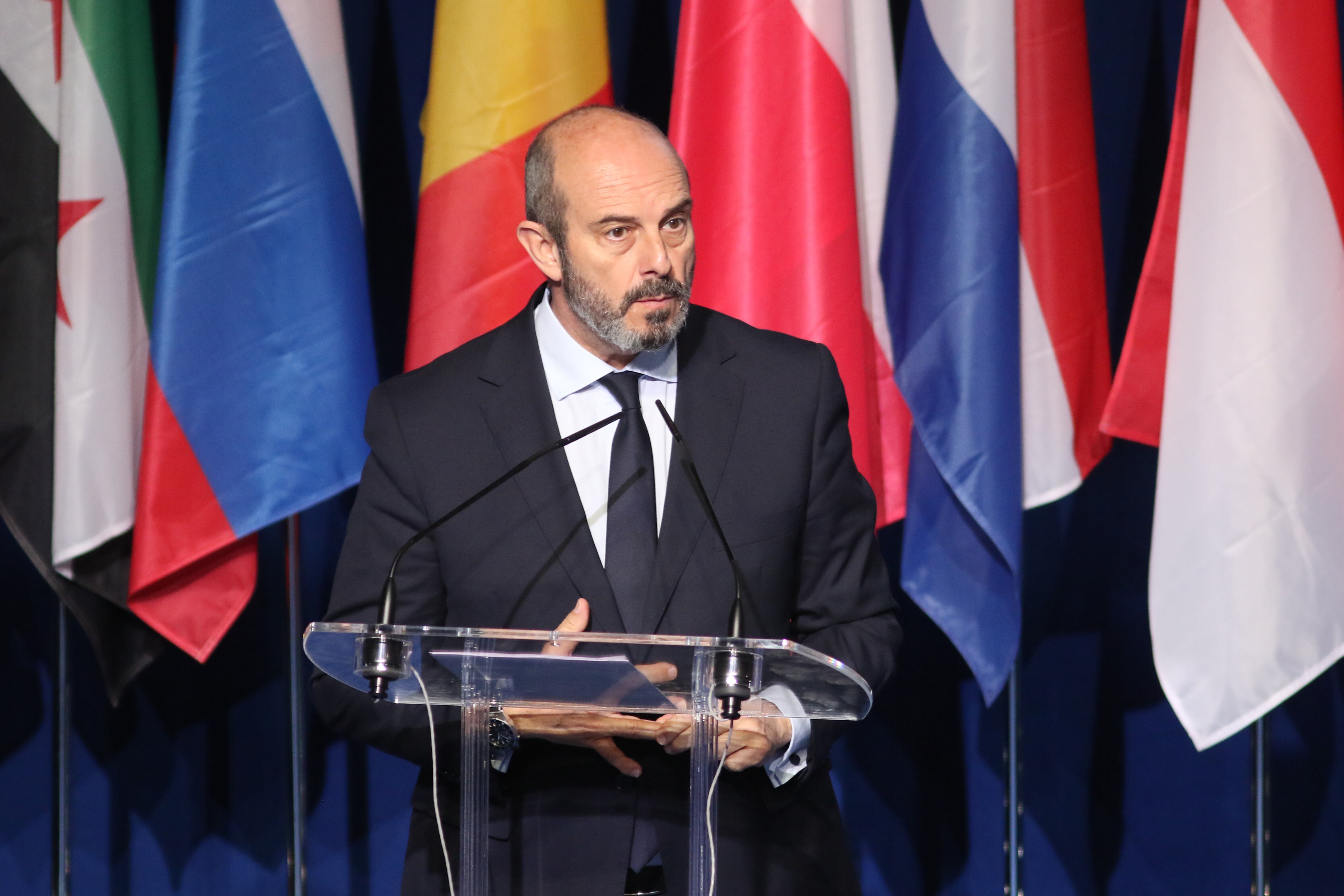 El presidente del Senado Pedro Rollán