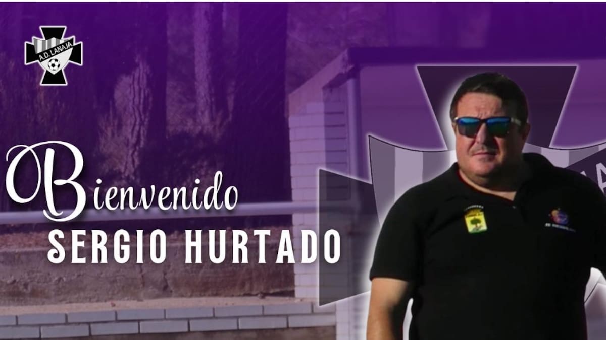 Sergio Hurtado, entrenador de la AD Lanaja, en SER Deportivos Huesca