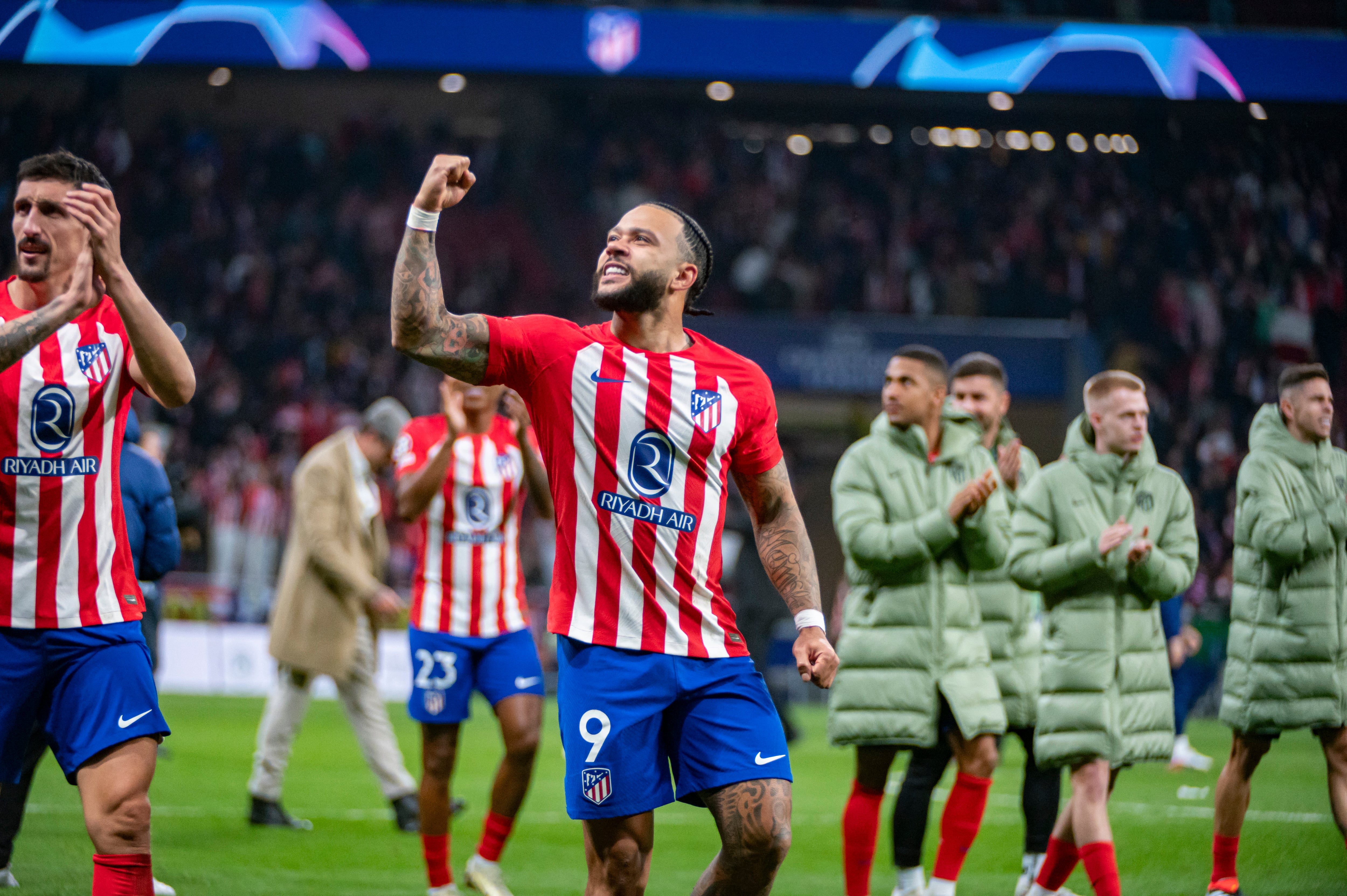 El Atlético llega a los cuartos de final después del subidón de eliminar al Inter de Milán.