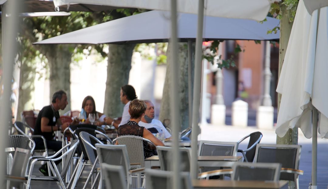 Terrazas en la ciudad de Valladolid