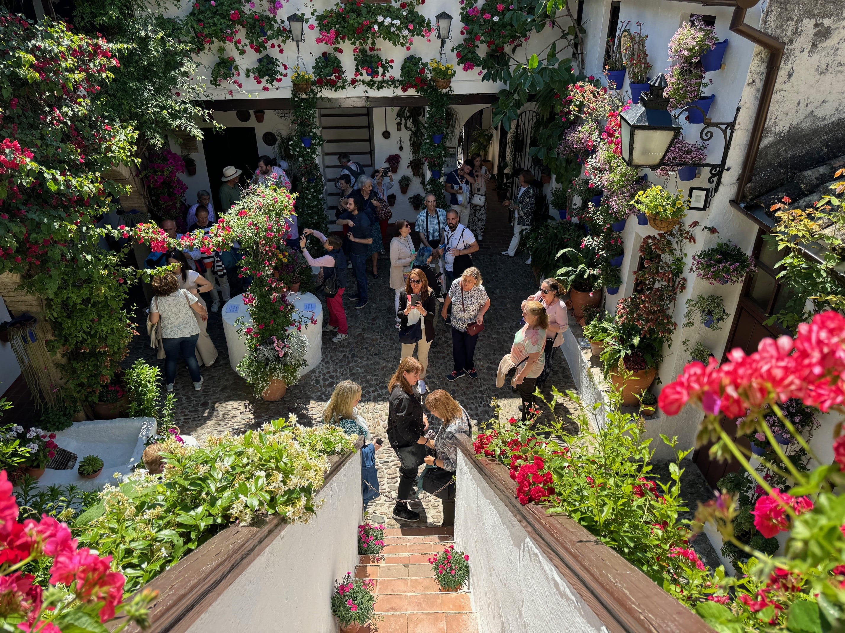 Patio de la calle San Basilio 44 (Córdoba)