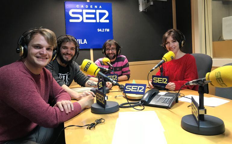 Álvaro del Caso, Juan Pablo López, Luis Carlos López y Ruth López