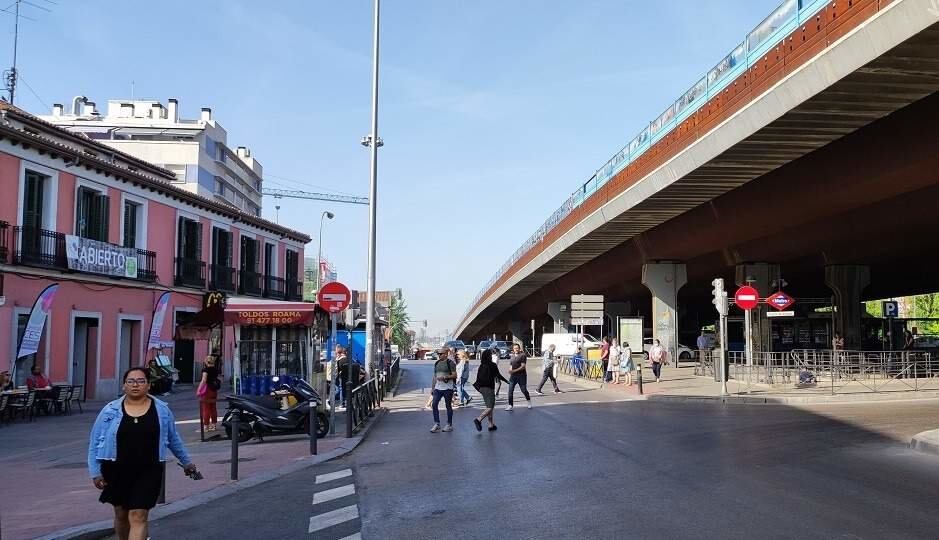 Imagen de archivo del distrito madrileño de Puente de Vallecas