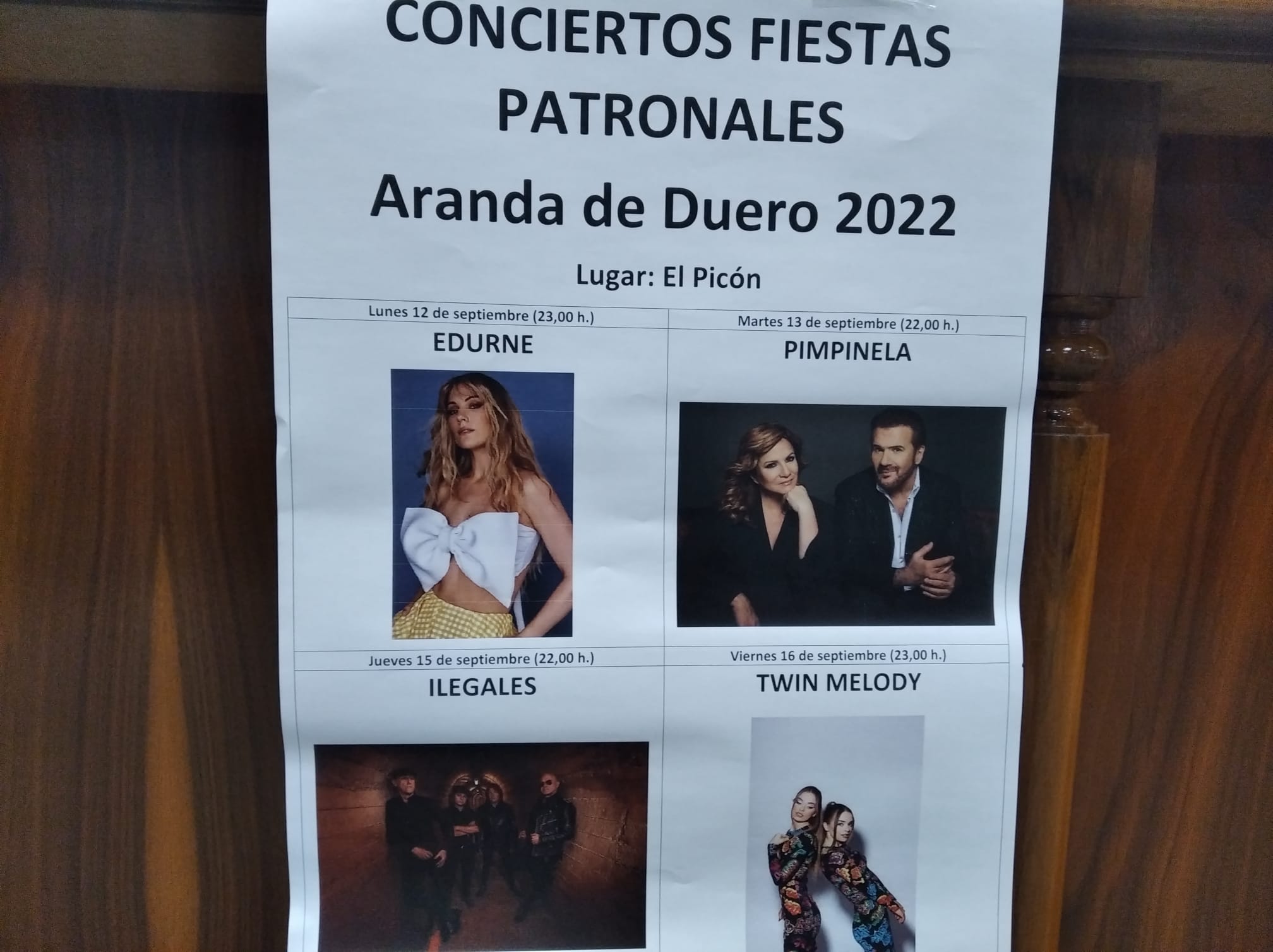 El Picón acogerá los cuatro conciertos estelares