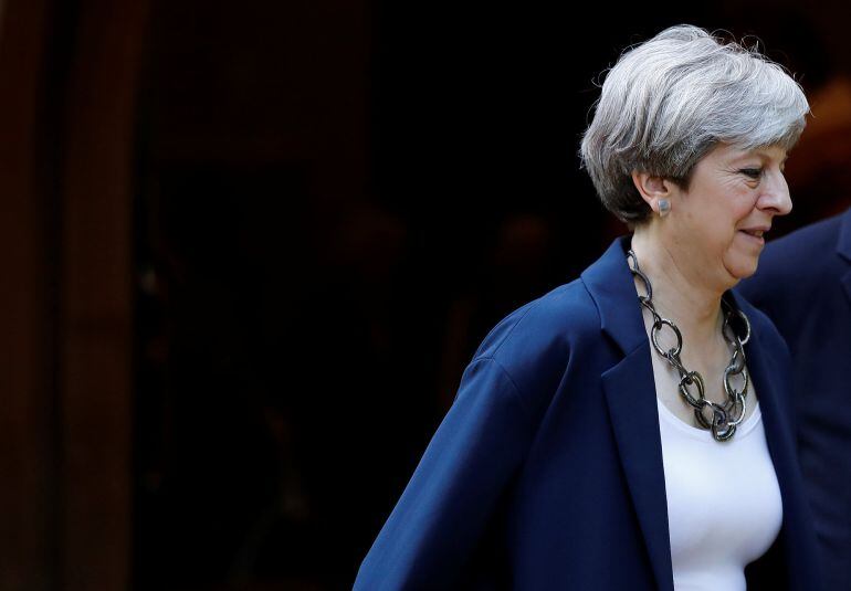 La primera ministra británica, Theresa May