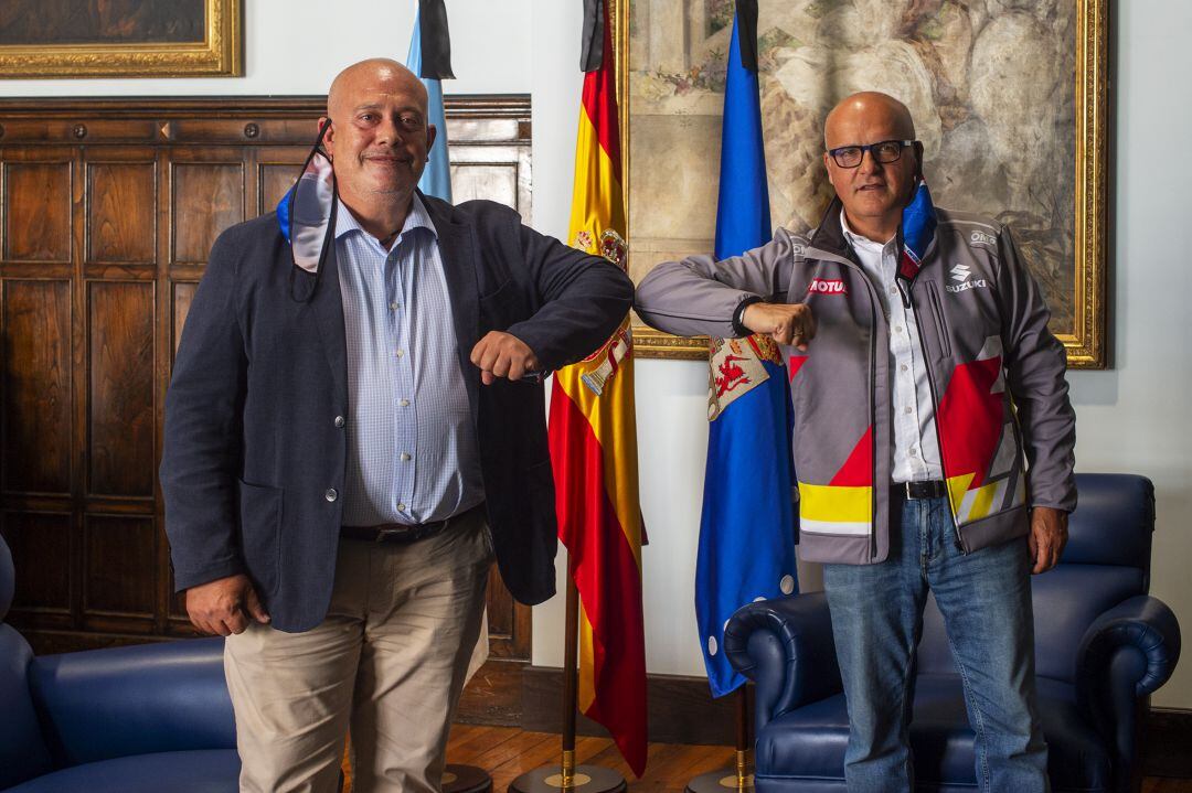 Juan López Frade, presidente de Suzuki Ibérica, ´´ estamos encantados de colaborar, tres años más con Ourense Termal.