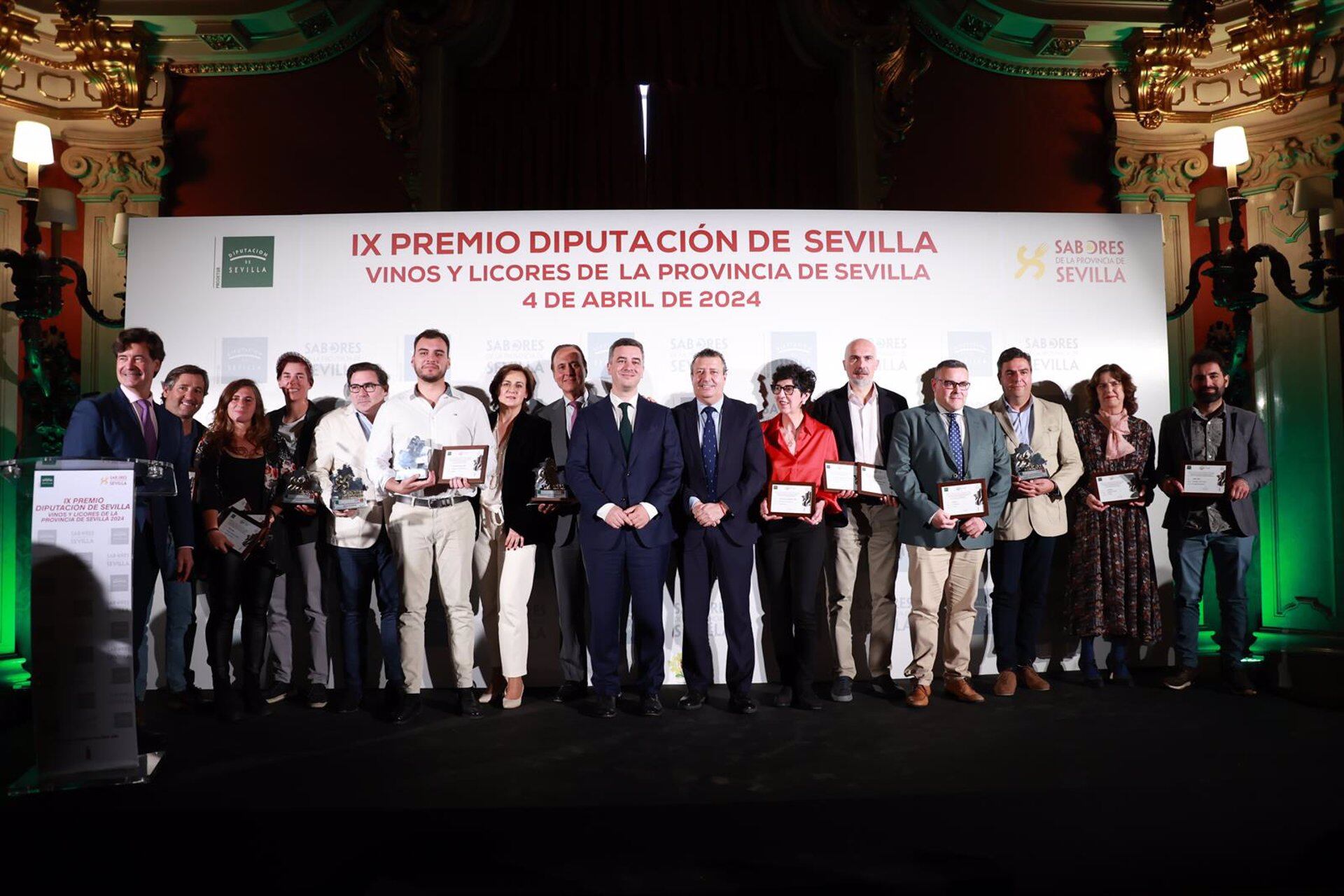 Entrega de los IX Premios Provinciales de Vinos y Licores de Sevilla/Diputación de Sevilla