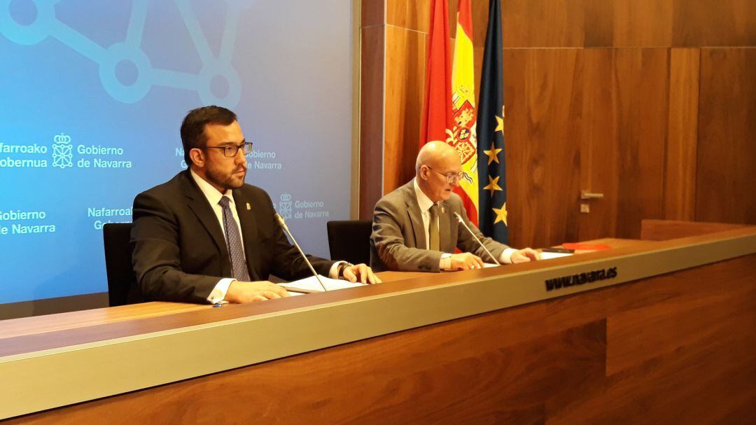 Javier Remírez y Bernardo Ciriza