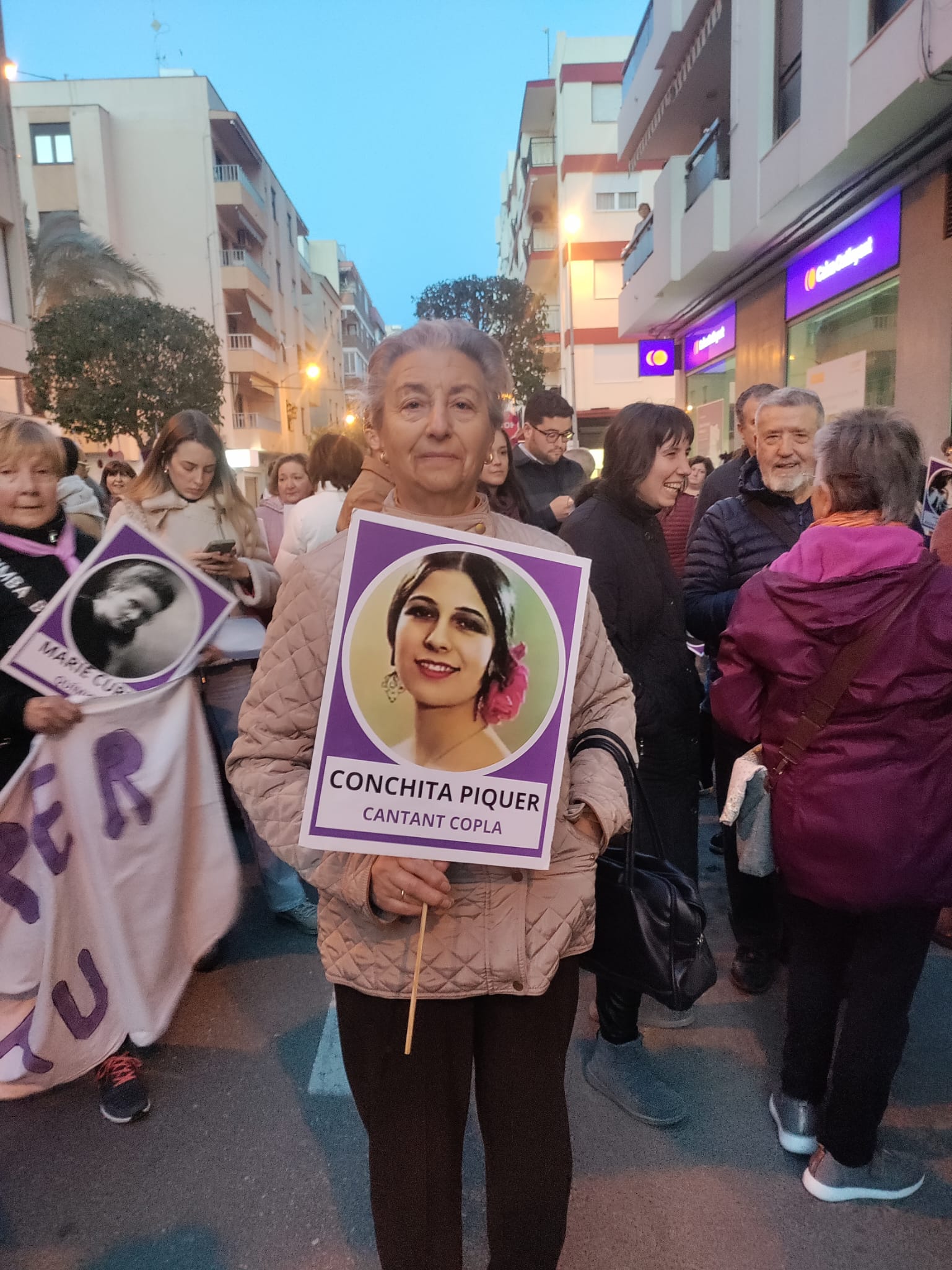 Imatge del 8M a Ontinyent