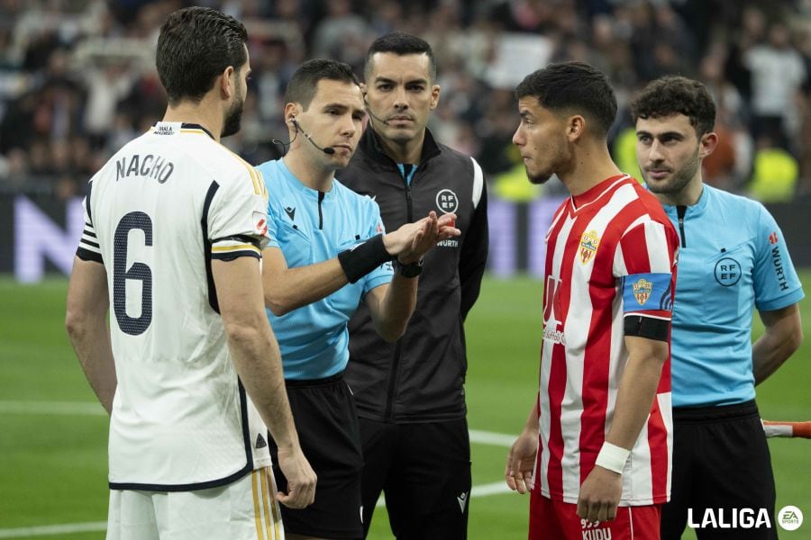 Hernández Maeso perdió los papeles del partido a partir del minuto 57.