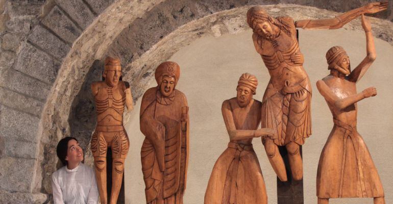 Representació a Erill la Vall de l'expedició de 1907 de l'Institut d'Estudis Catalans que va redescobrir el conjunt romànic de Santa Eulàlia.