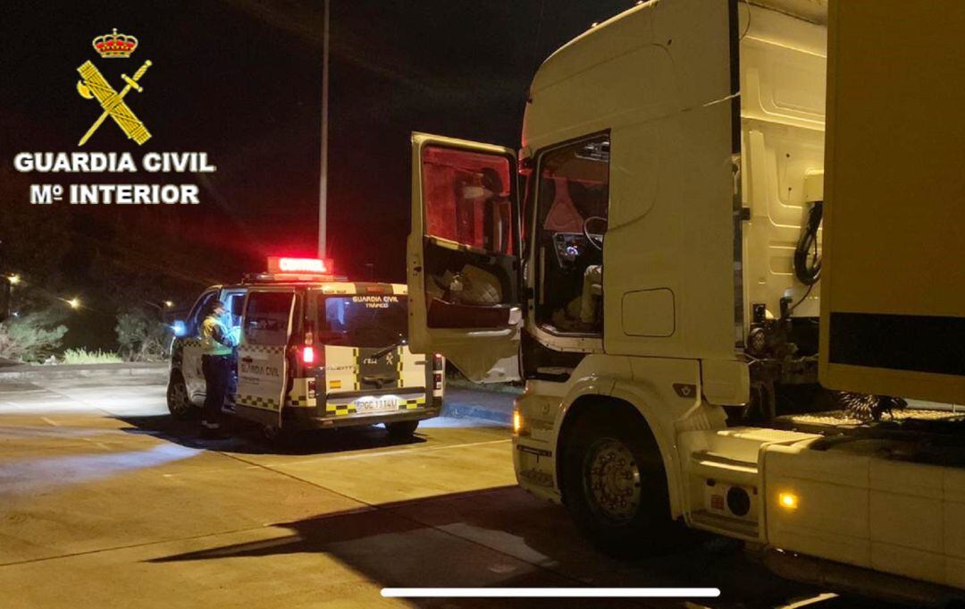 Sancionado un camionero que cuadriplicaba la tasa de alcoholemia