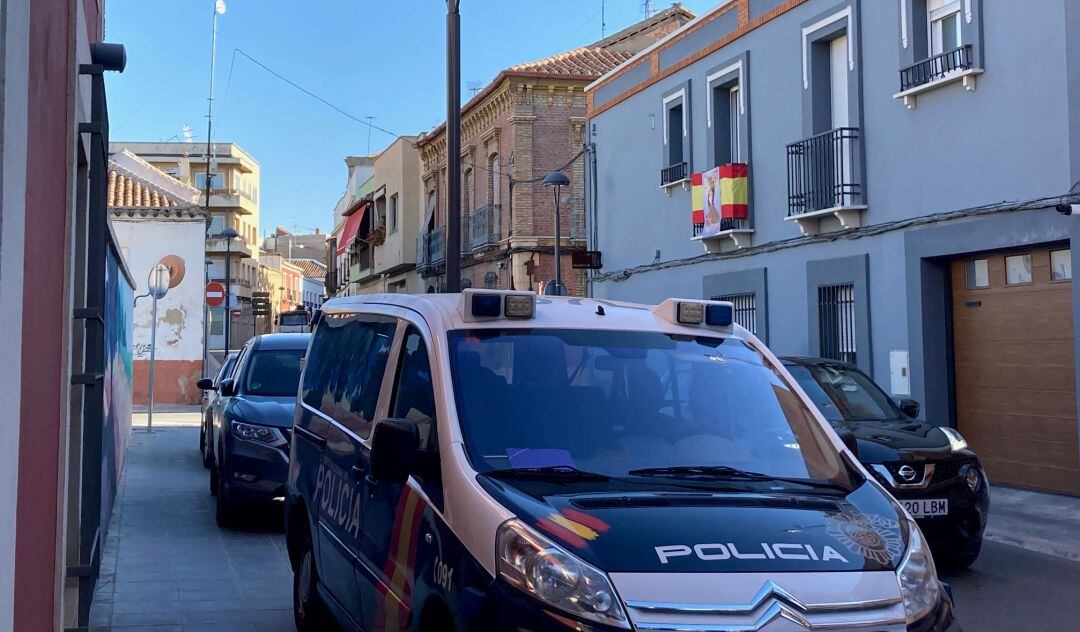 Imagen de archivo de una furgoneta de la Policía Nacional 