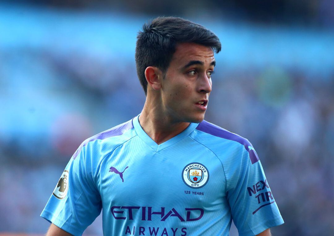 Eric Garcia durant el partit de la Premier League davant del Watford