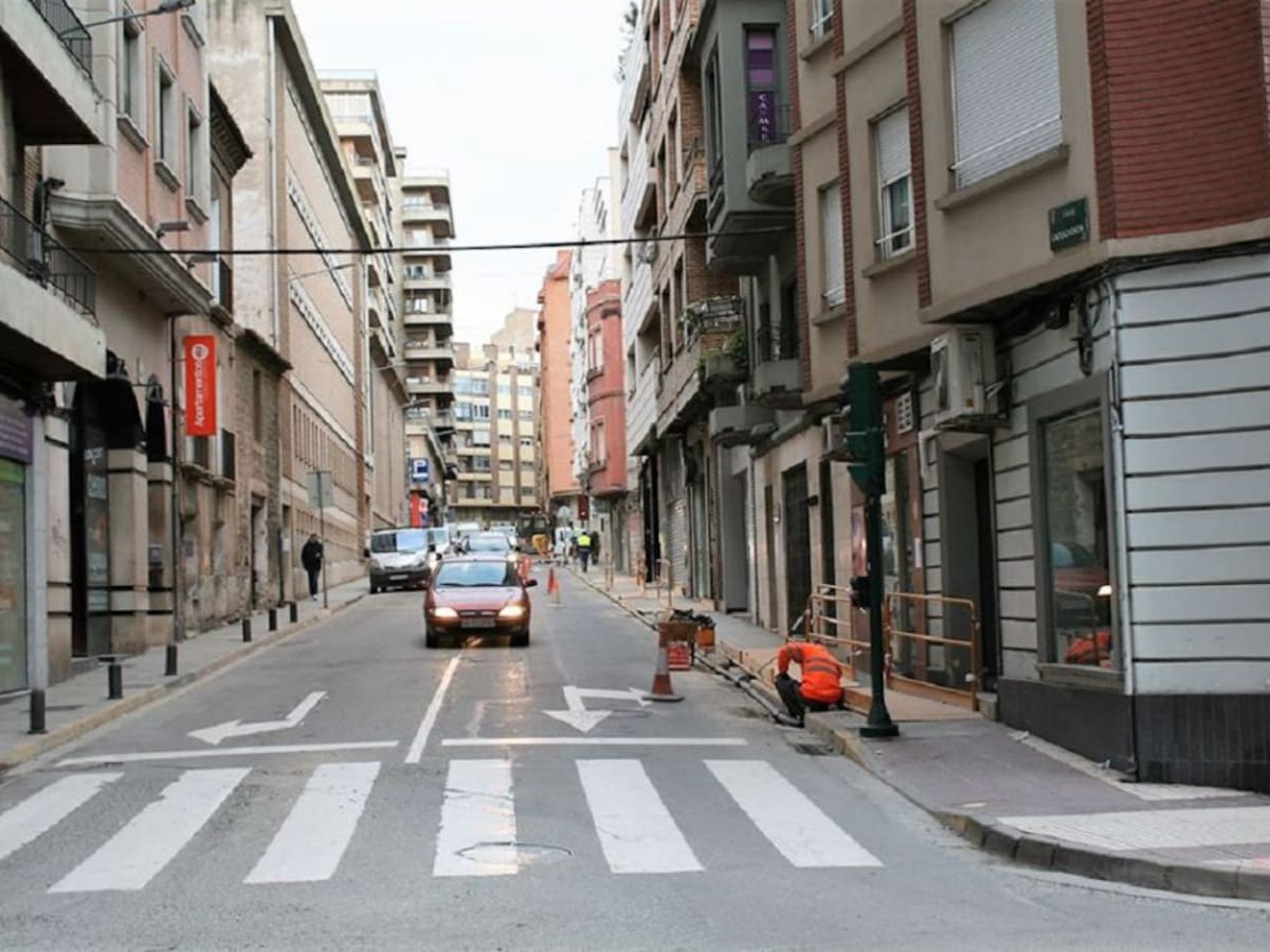 Afecciones en el tráfico de Tudela por el cierre de la calle Capuchinos