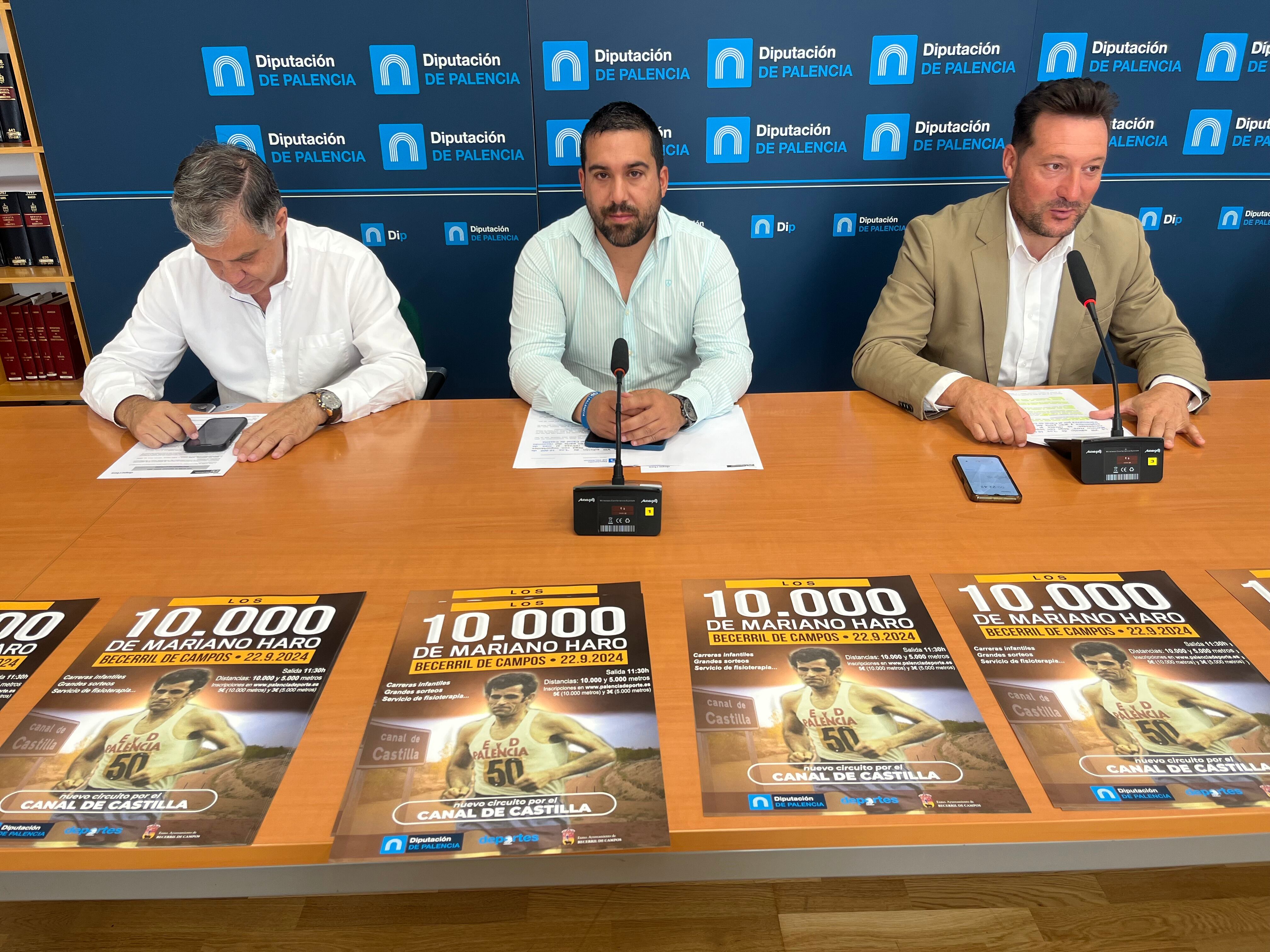 Los 10.000 de Mariano Haro&quot; de la Diputación de Palencia se correrá el 22 de septiembre junto al Canal de Castilla entre Becerril de Campos y Villaumbrales