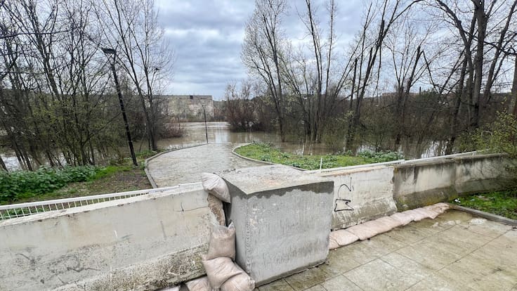 Pedida la instalación de un dique de contención en el Hospital de Parapléjicos de Toledo por la crecida del río Tajo