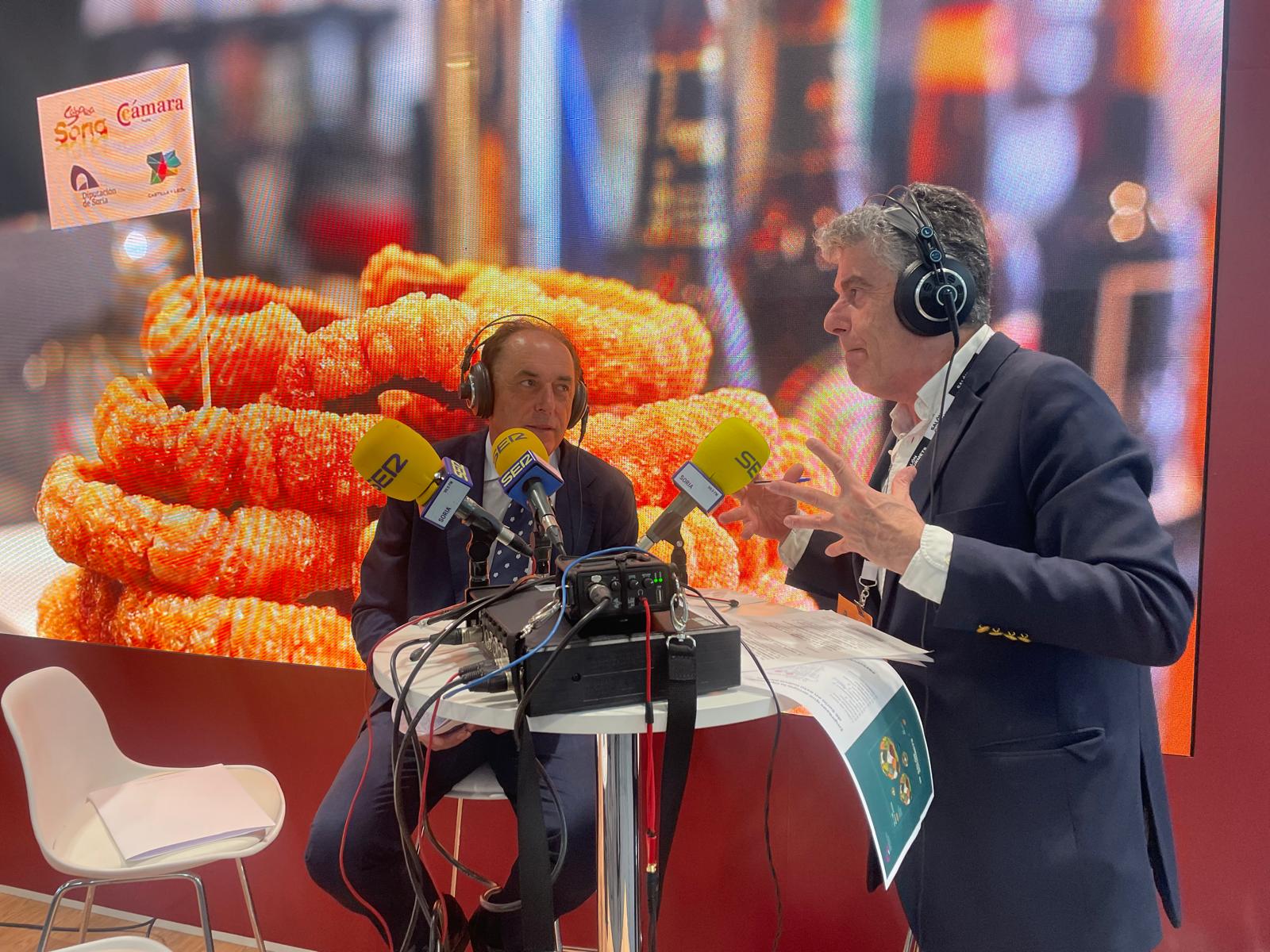 SER Soria acude a Salón Gorumets de Madrid de la mano de la Diputación de Soria.