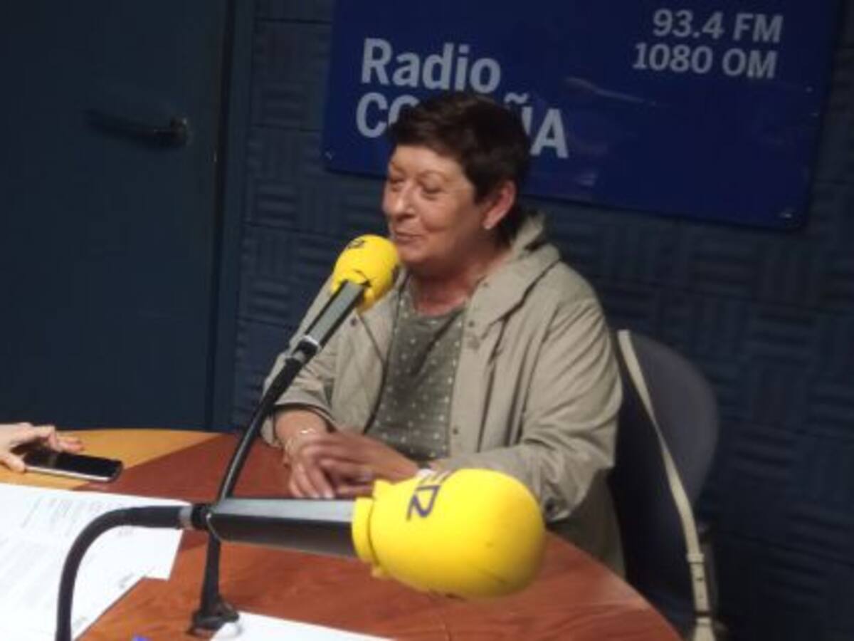 Luisa Varela, presidenta de la Confederación de Asociaciones de vecinos