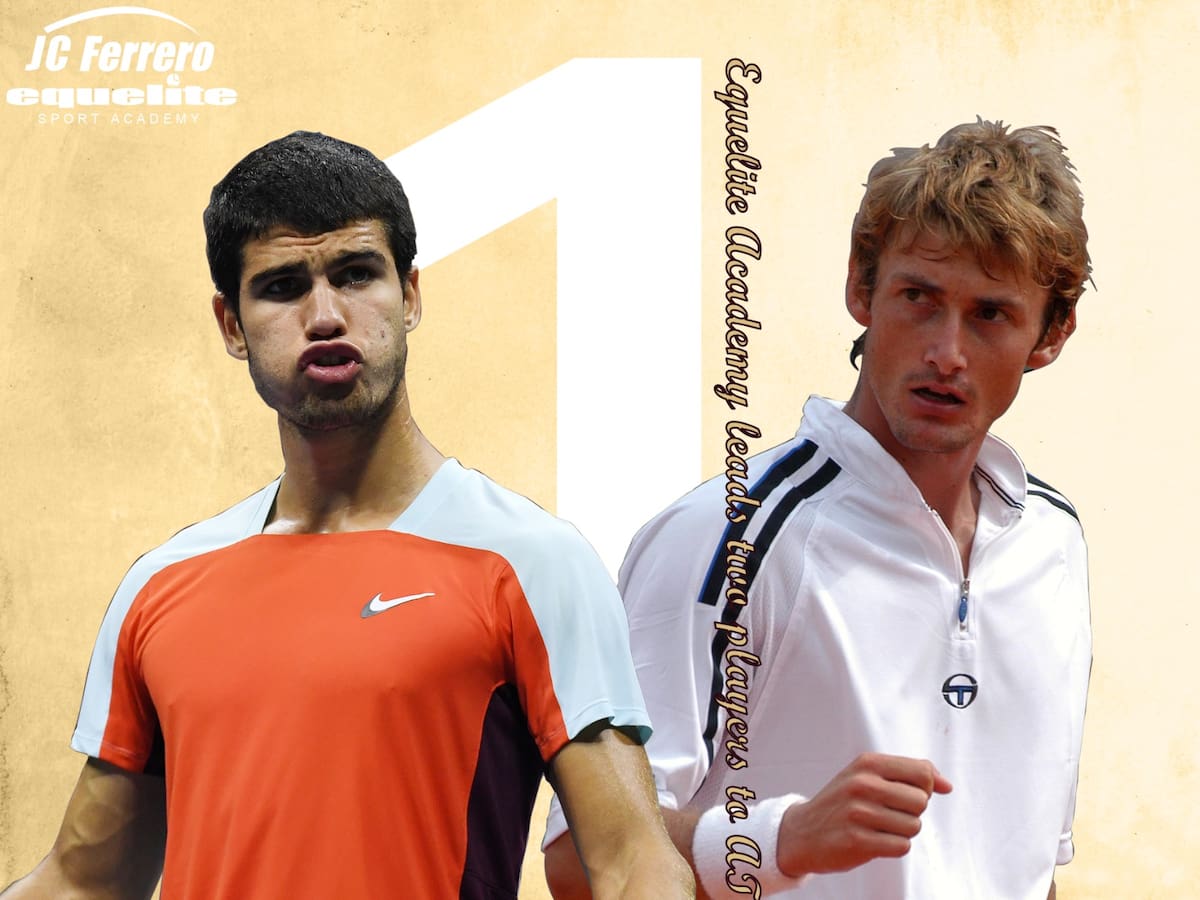 Alcaraz y Ferrero: La Academia Equelite eleva al número 1 mundial a dos jugadores desde la base