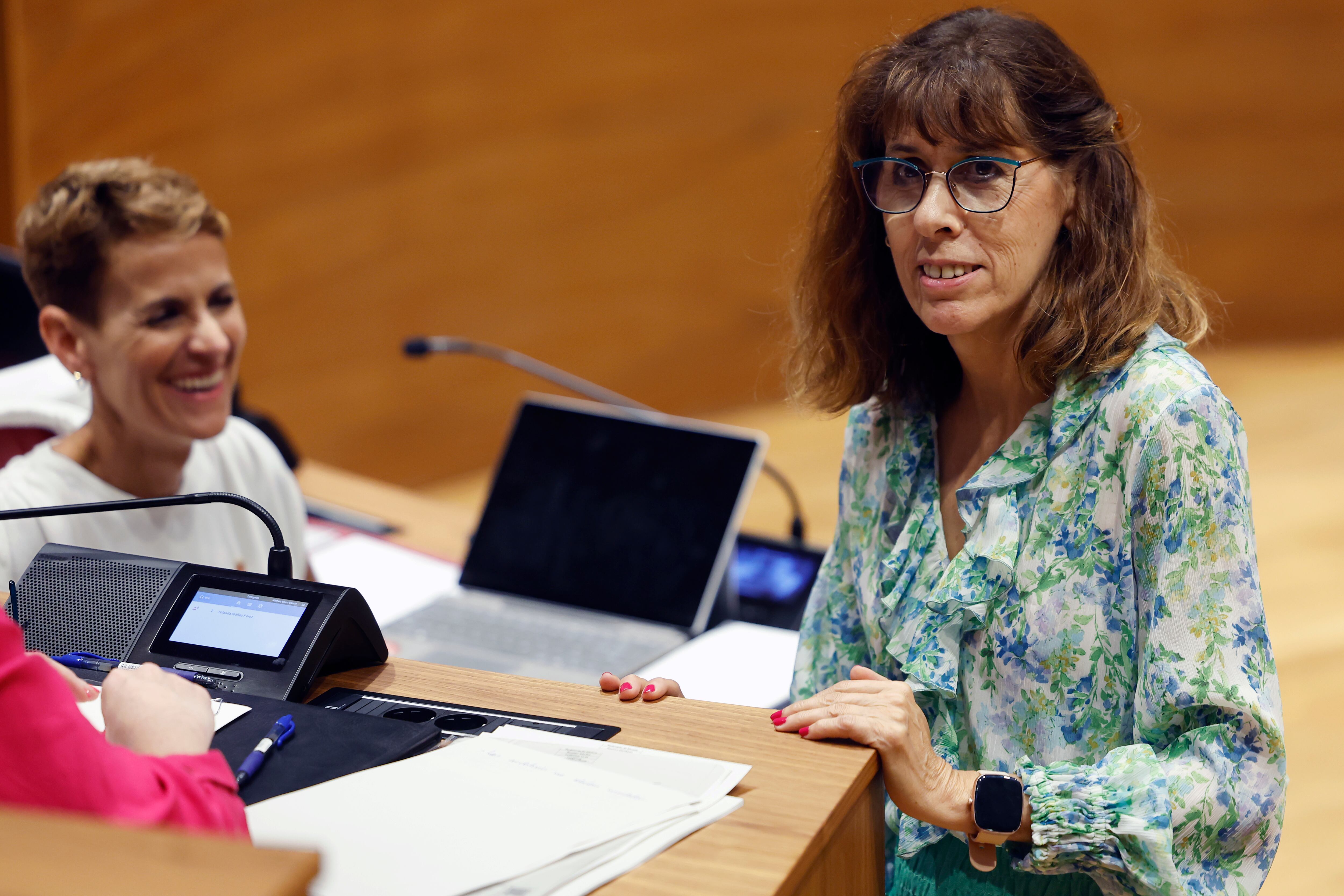 La socialista Maite Esporrín ha sido elegida vicepresidenta primera del Parlamento de Navarra
