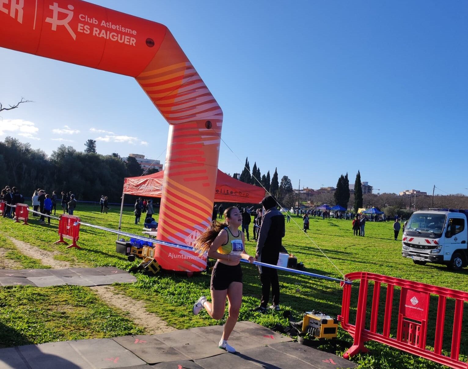 Clara Allès va ser segona a la seva categoria.