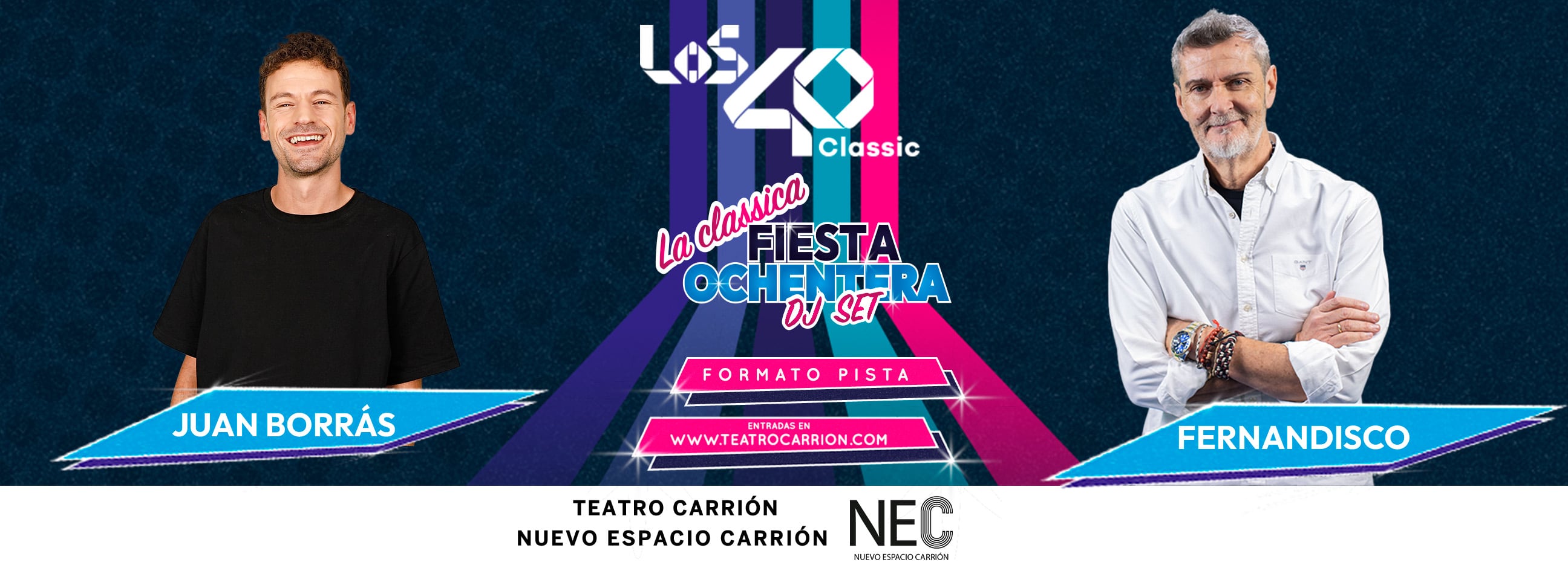 Vuelve La Classica fiesta ochentera dj SET de LOS40 CLASSIC