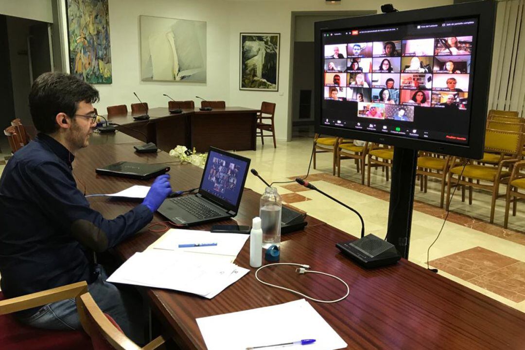 Pleno telemático Ayuntamiento Novelda