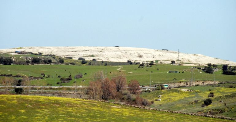 Vista ganeral del vertedero de Colmenar Viejo