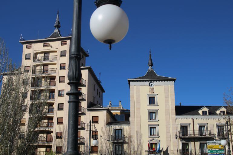 Fachada del Ayuntamiento de Aranda