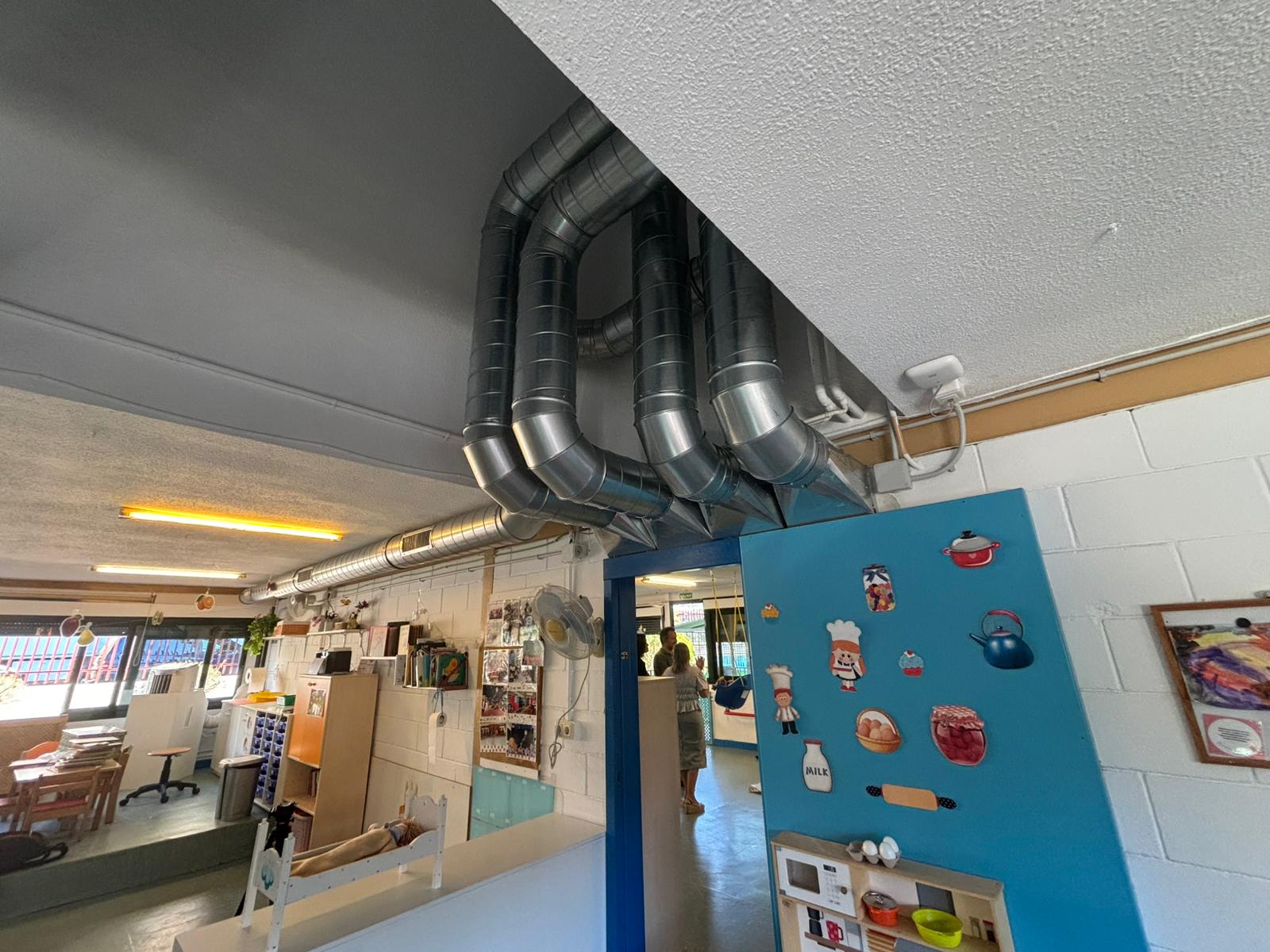 Aire acondicionado en las Escuelas Infantiles