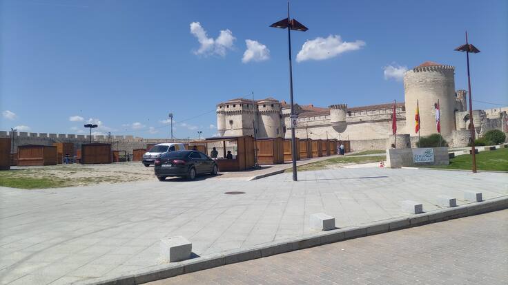 Carlos Fraile, alcalde de Cuéllar, habla de los últimos preparativos de la Feria de Cuéllar que se celebra el fin de semana