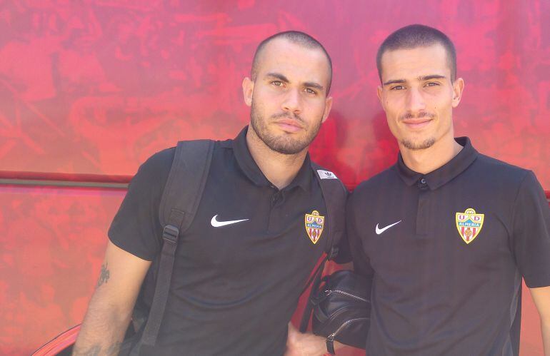 Guille Lara y Sergio Pérez.