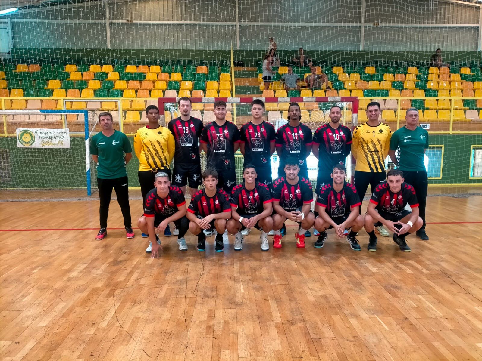 Jugadores y técnicos del LandBit Lanzarote.