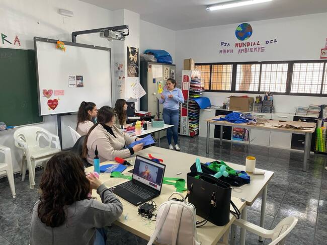 Trabajadoras sociales de Proyecto Abraham