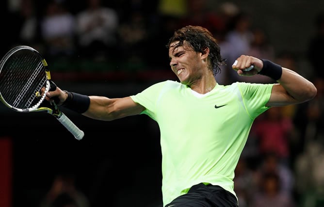 Nadal ha pasado a la final de Tokio tras superar al serbio Troicki. Se enfrentará en la final al francés Gael Monfils