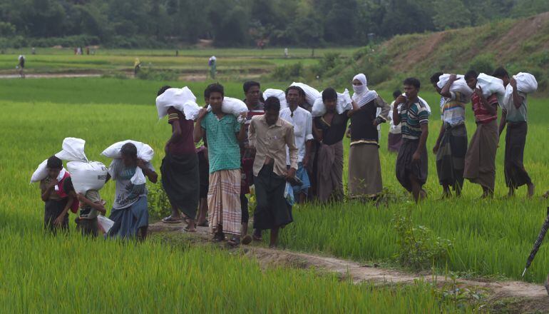 Refugiados en Bangladesh