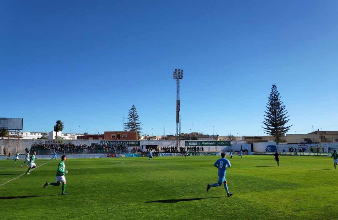 Imagen del partido jugado en El Palmar