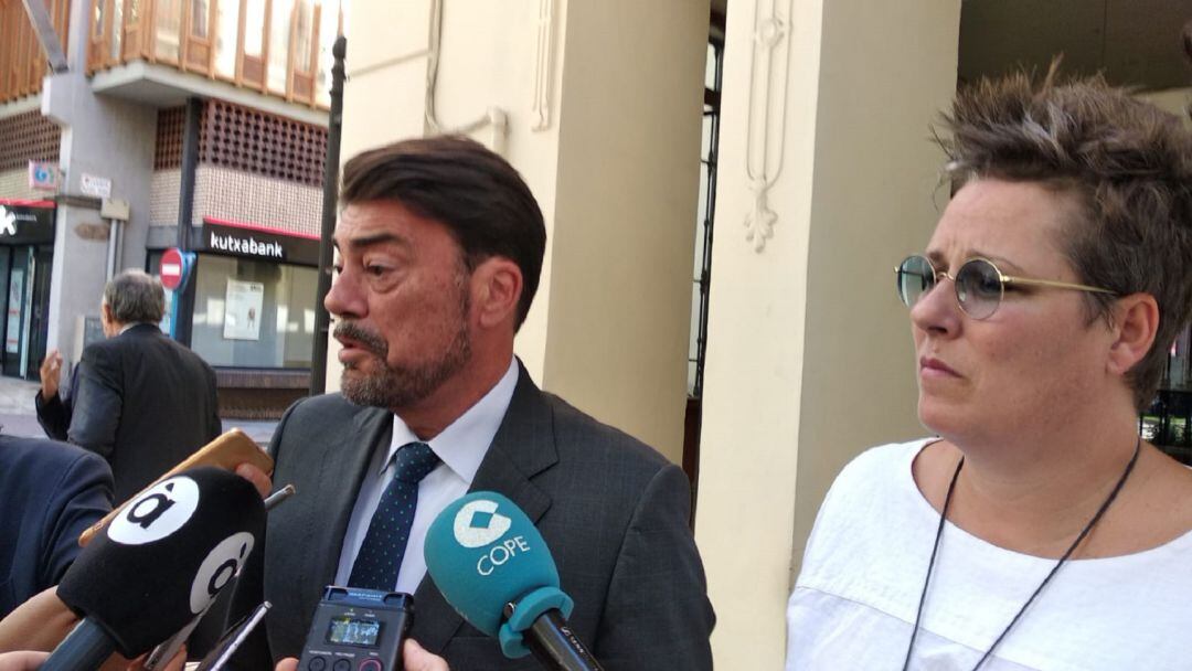 El alcalde y presidente del Consorcio VOR tras la reunión técnica