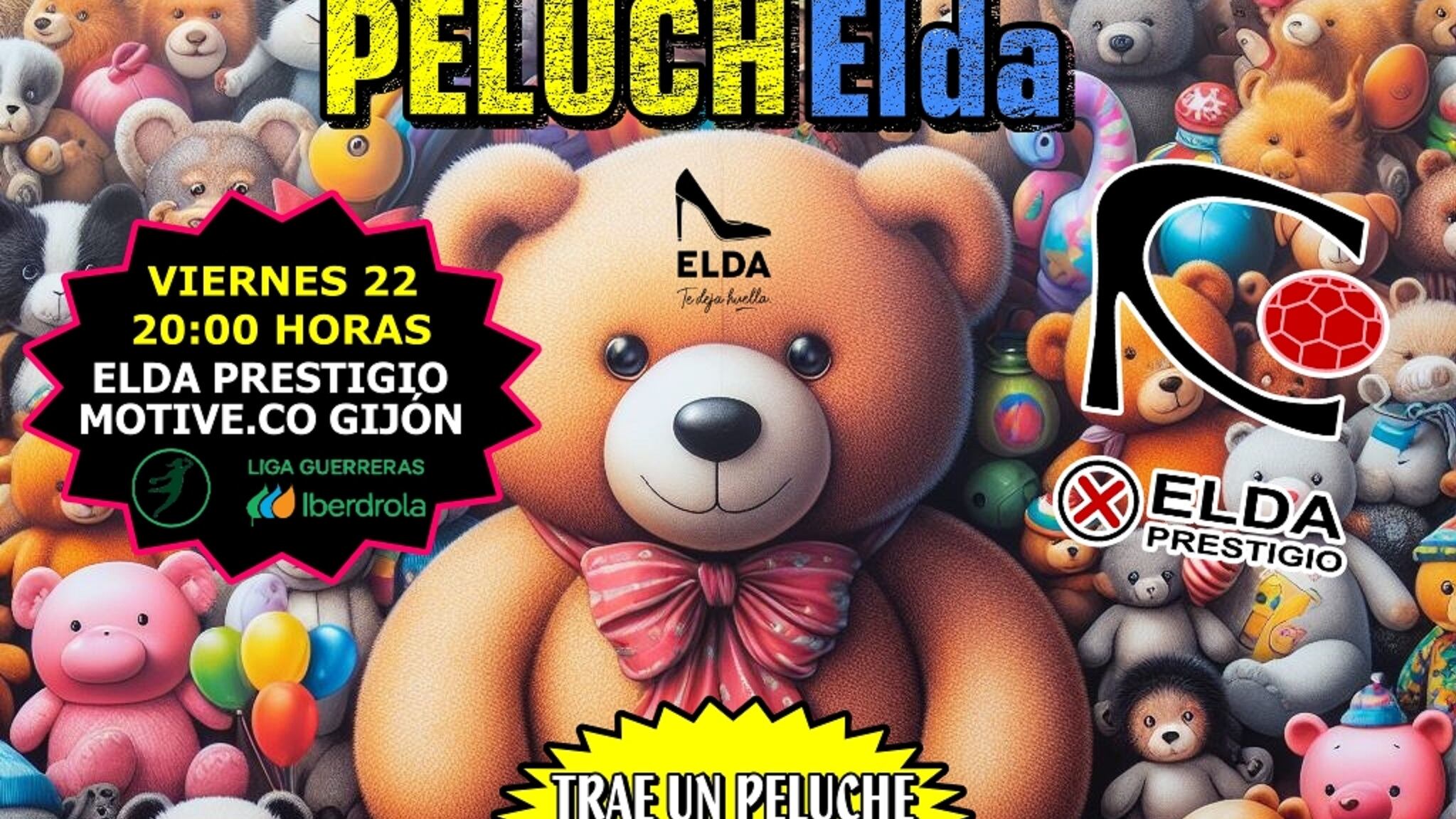 El Elda Prestigio repartirá peluches entre los niños desfavorecidos