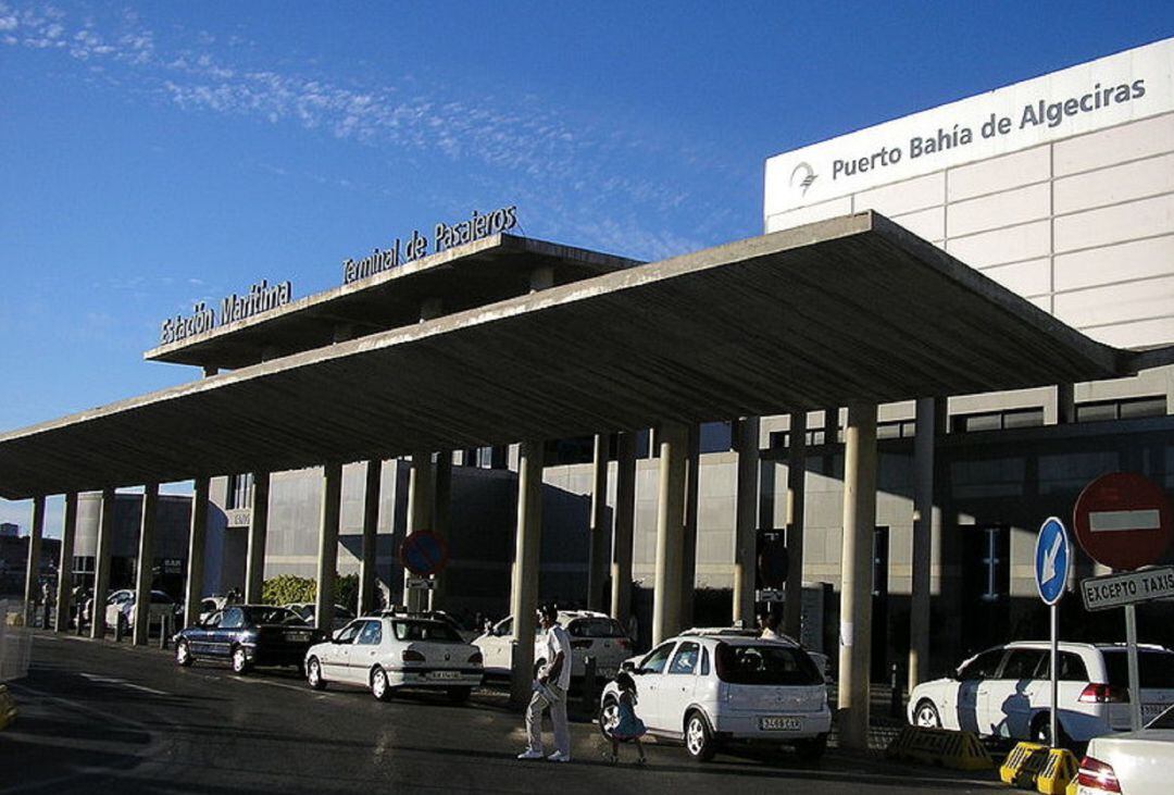 Terminal de pasajeros del Puerto de Algeciras.